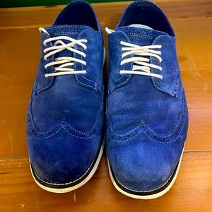 Blue Suede Cole Haan shoes perfect for all occasions
